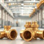 Compression Tee Brass Forged Fitting Applications in HVAC Systems