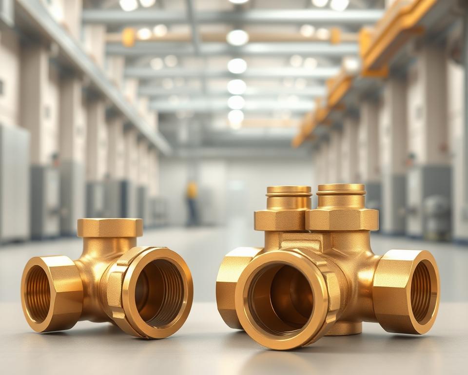 Compression Tee Brass Forged Fitting Applications in HVAC Systems